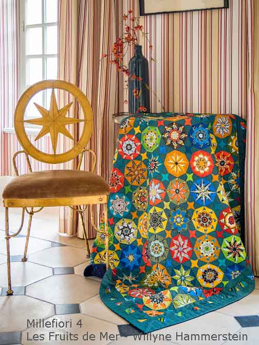 Les Fruits de Mer Millefiori Quilts 4