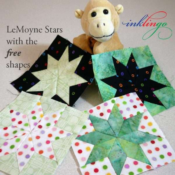 Shapes for LeMoyne Star 4.5 inch