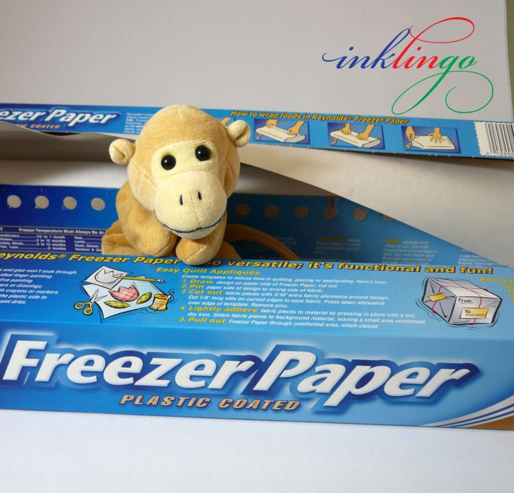 Freezer Paper for Quilters - Quilt with Inklingo