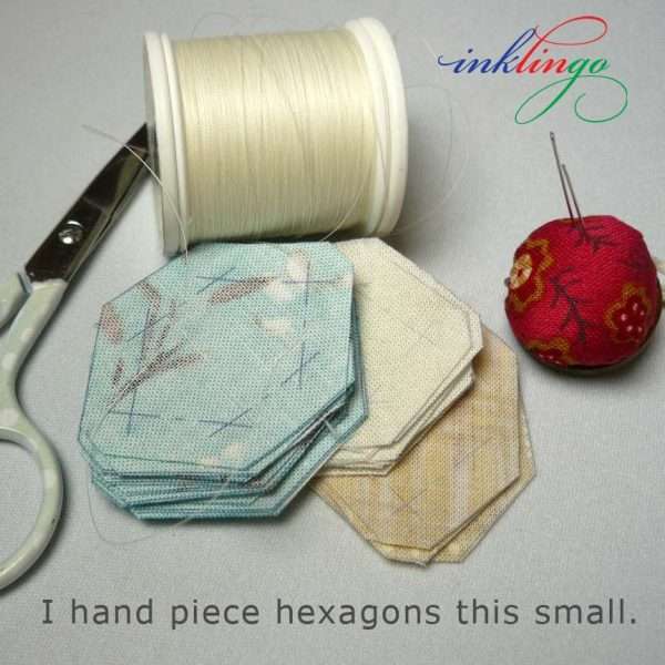 Mini hexagons to hand piece