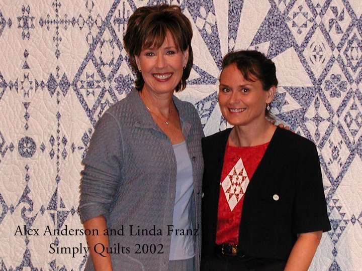 Linda Franz on Simply Quilts 2002