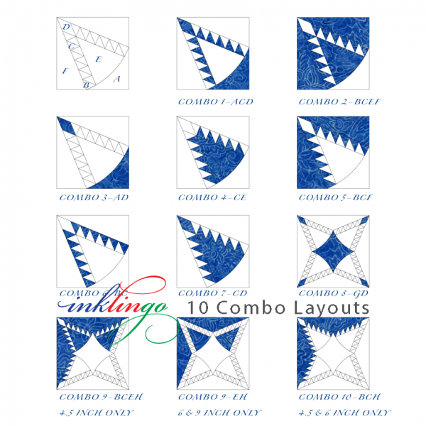 10 Combo Layouts for Pine Cone