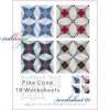Worksheets in Pine Cone Quilt Design Book