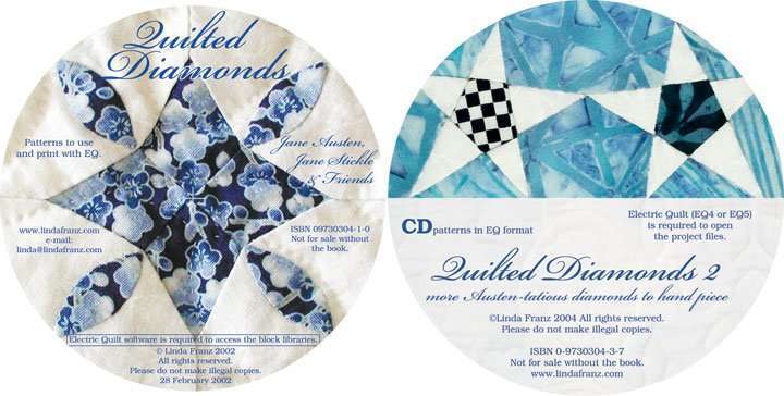 Optional CDs for Quilted Diamonds