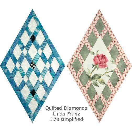 Quilted Diamonds 2 Diamond # 70