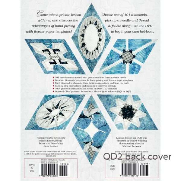 Quilted Diamonds 2 back cover