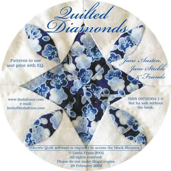 Quilted Diamonds 1 optional CD