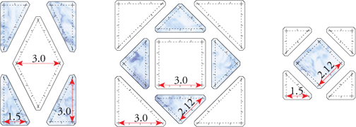 templates for Storm At Sea 9 inch quilt block