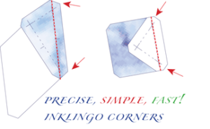 precision corners on Inklingo shapes