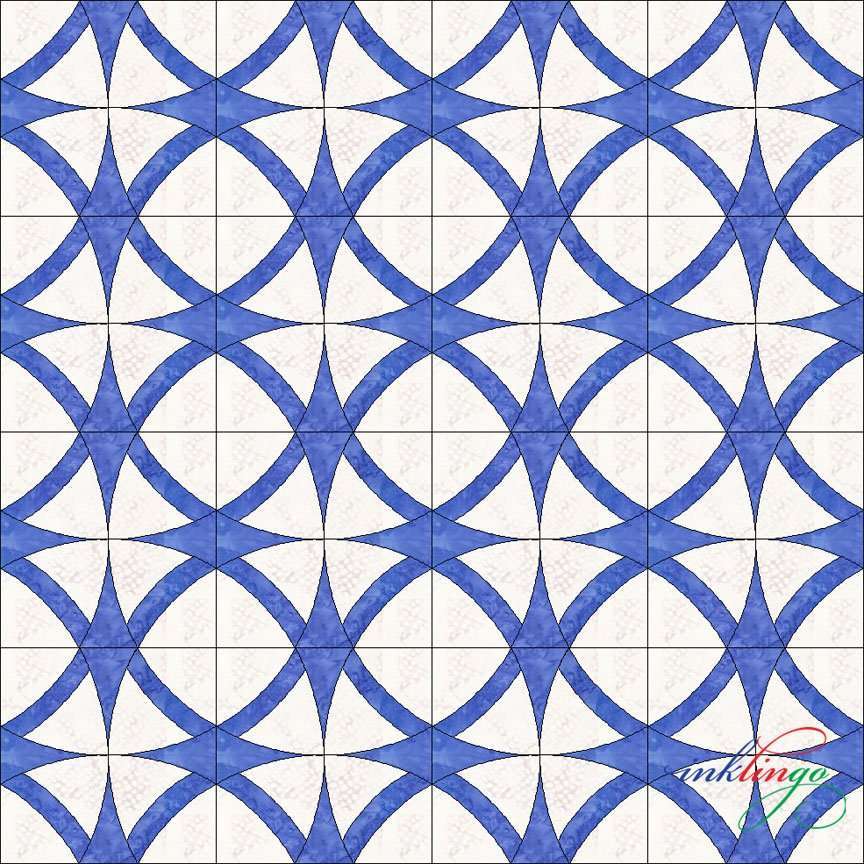 Winding Ways Quilt vaariation