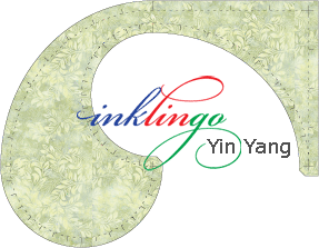 print template for 8-inch Yin Yang quilt on fabric