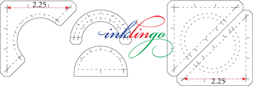 templates for 3-inch basket quilt