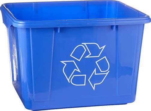 Recycling Blue Bin