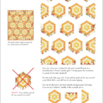 Inklingo Hexagon Quilt Design Book page 18