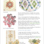 Inklingo Hexagon Quilt Design Book page 25