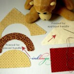 Pieced handle or applique handle