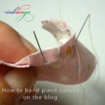 hand piece curved seams