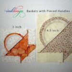 Basket Quilt Block Pieced Handle