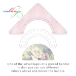 Basket Quilt Block Pieced Handle