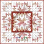 Cleopatra's Fan Quilt with Inklingo