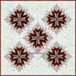 Cleopatra's Fan Quilt with Inklingo
