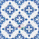 Cleopatra's Fan Quilt with Inklingo