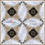 Inklingo Pine Cone quilt