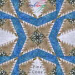 Inklingo Pine Cone quilt