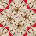 Inklingo Pine Cone quilt