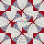 Inklingo Pine Cone quilt