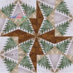 Inklingo Pine Cone quilt