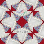 Inklingo Pine Cone quilt