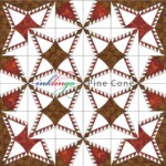 Inklingo Pine Cone quilt