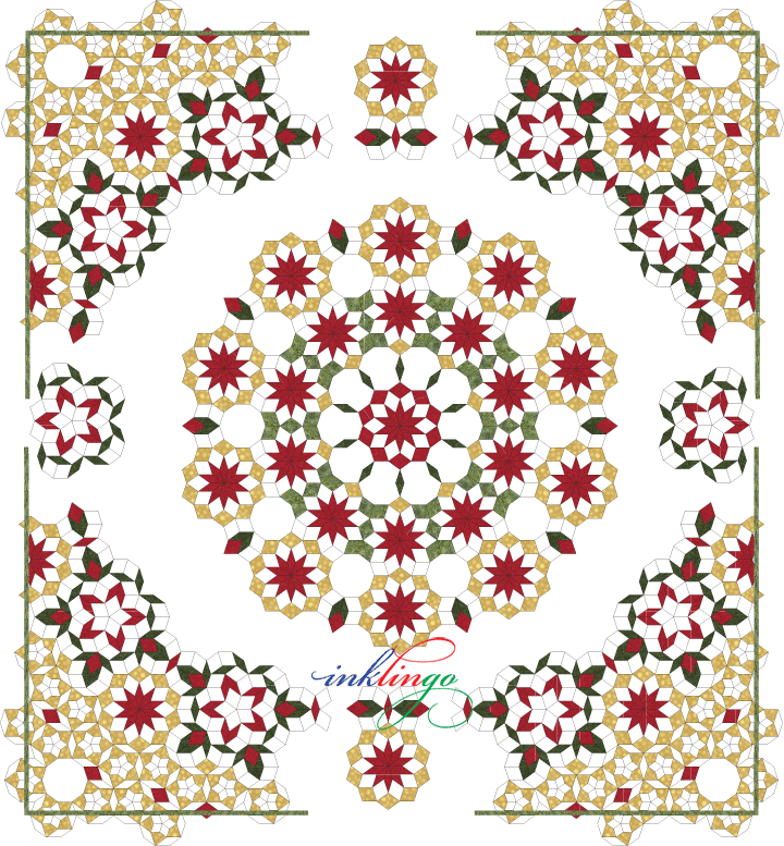 Can Can Variation Part 2 Quilt With Inklingo Can Can Variation Part 2 Quilt With Inklingo