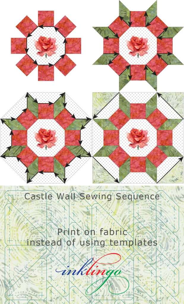 How to sew Castle Wall