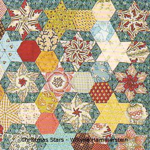 Christmas Stars - Millefiori Quilts