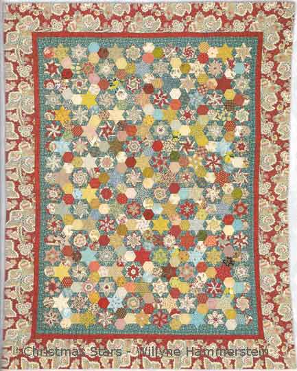 Christmas Stars - Millefiori Quilts