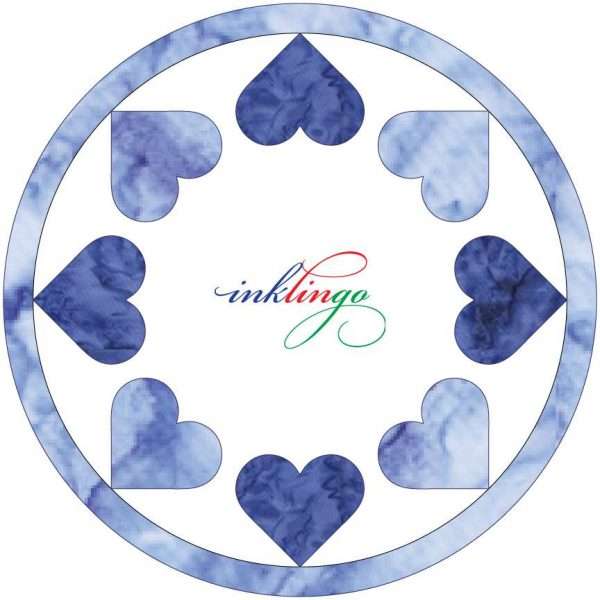 Circle of Hearts Applique Design