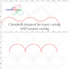 rotary cut clamshell shapes for quilts