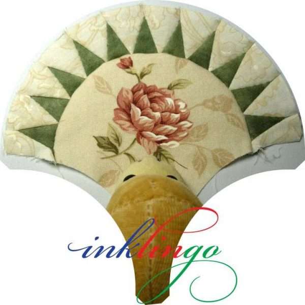 Clamshell Quilt Template Quilt with Inklingo