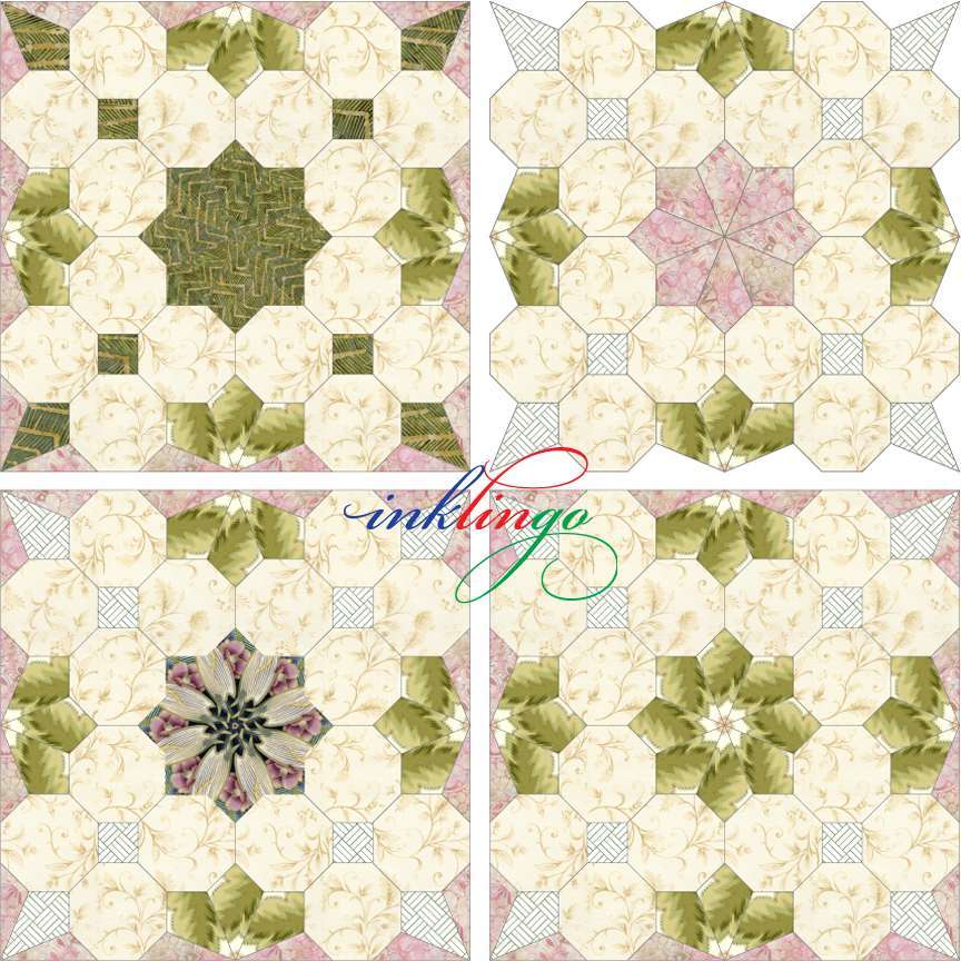 Colonial Garden quilt