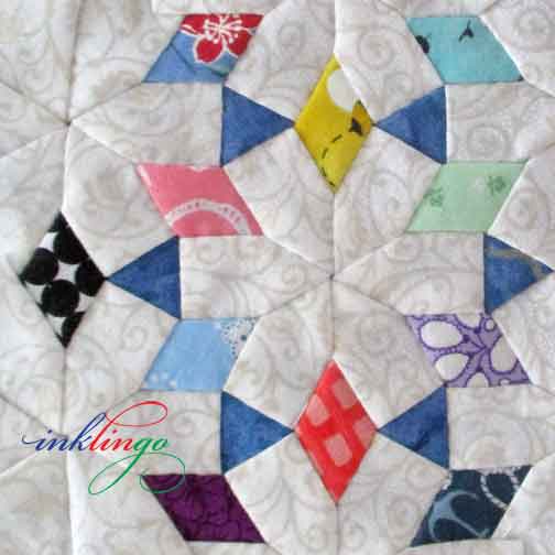 Confetti Quilt by Willyne Hammerstein