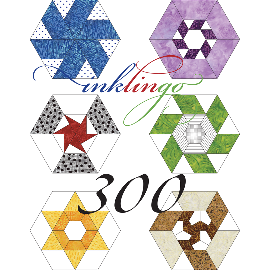 Inklingo 300 Pieced Hexagons