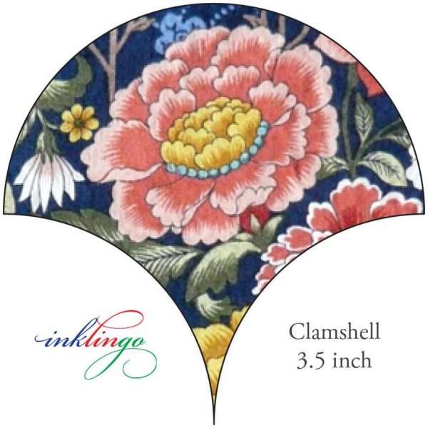 Clamshell 3.5 inch template