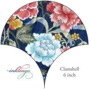 Clamshell 6 inch template