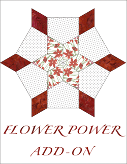 Flower Power quilt templates