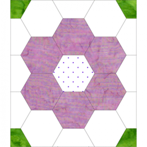 1.5 inch hexagons