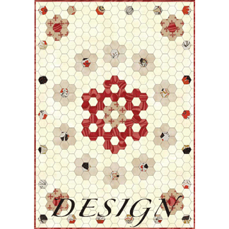 Hexagon Design Sheet (FREE PDF Download) by Paper Pieces®