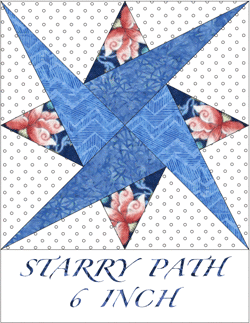 Starry Path 6 inch templates