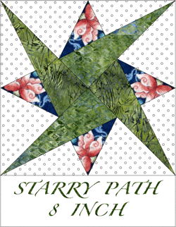 Starry Path 8 inch blocks